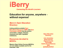 Tablet Screenshot of iberry.com